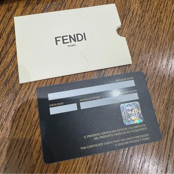 Fendi Blue/Gold 140MM Sunglasses - Picture 12 of 12